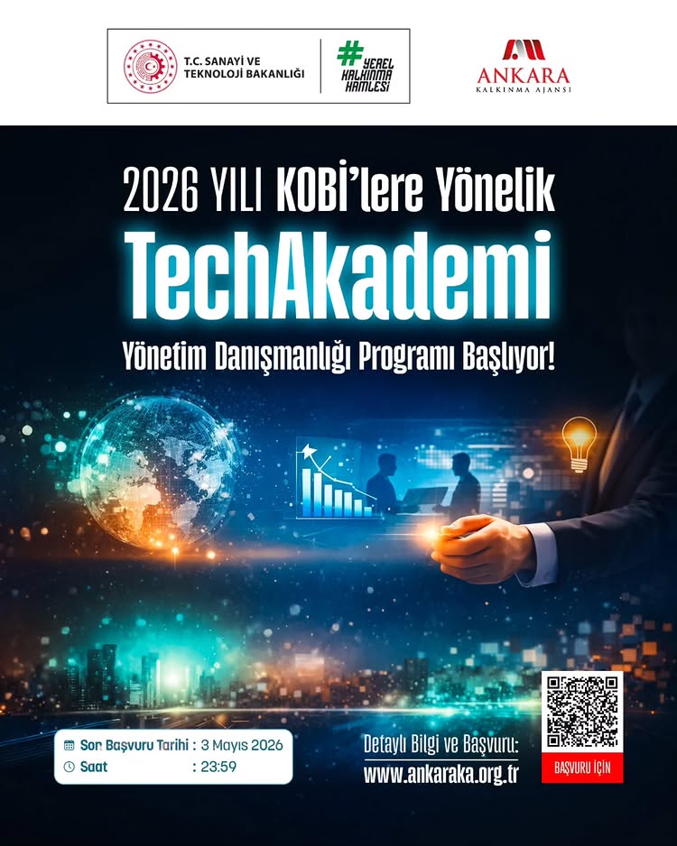 KOBİ’lere Yönelik TechAkademi Yönetim Danışmanlığı Programı Başlıyor