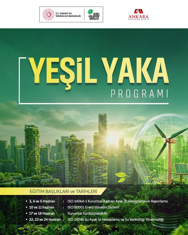 2026 Yılı Yeşil Yaka Programı Başvuruları Açıldı